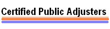 Certified Public Adjusters - Serving the New York Metro Area